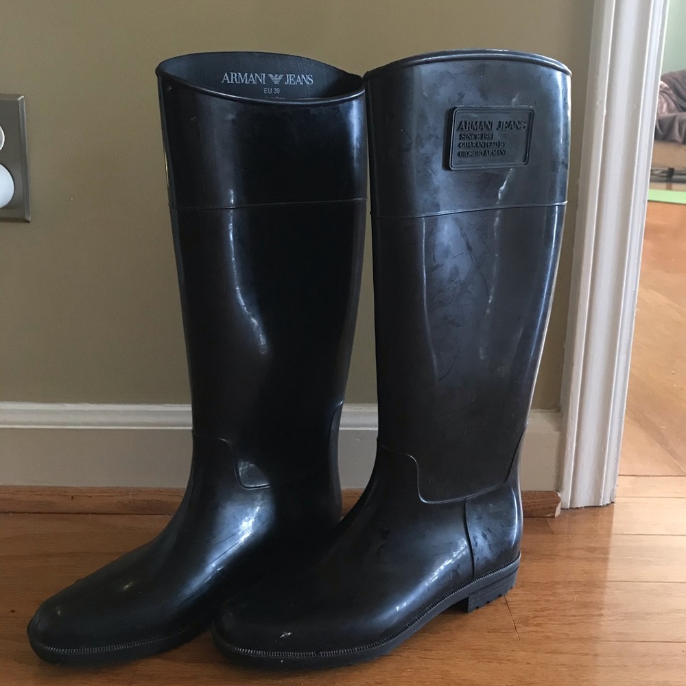 Armani Jeans Rainboots